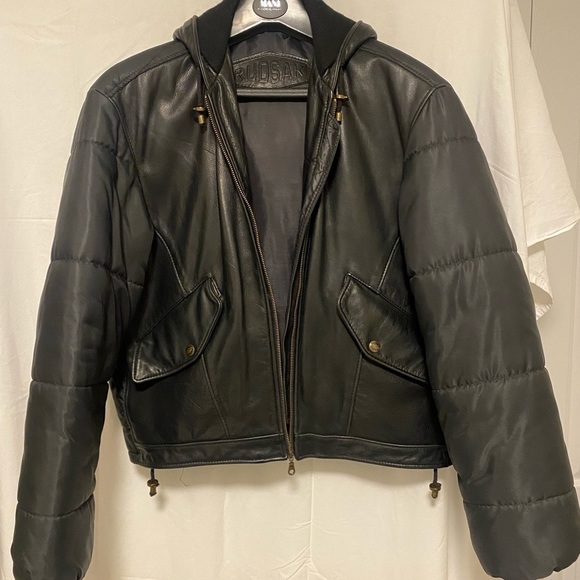 RUDSAK Rare leather/nylon Bomber. Original conception of the Modern RUDSAK Mateo - Picture 3 of 14